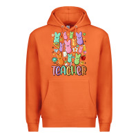 Carrot teacher bunny's Premium Hoodie - MaliasSmallBusiness