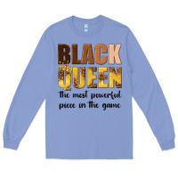 Colony Blue black queen the most powerful piece in the game Long Sleeve Tee - texasbilliewilder