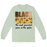 Matcha black queen the most powerful piece in the game Long Sleeve Tee - texasbilliewilder