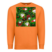 Carrot christmas gnomes seamless pattern Premium Sweatshirt - BundleAndBundleShop