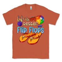 Copper life is better in flip flops Classic Tee - texasbilliewilder