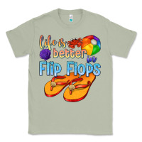 Matcha life is better in flip flops Classic Tee - texasbilliewilder