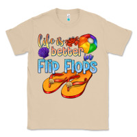 Mushroom life is better in flip flops Classic Tee - texasbilliewilder