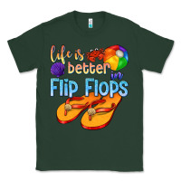 Life Is Better In Flip Flops Classic Tee | Teevron
