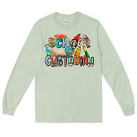 Matcha school custodian Long Sleeve Tee - Zillion Design Studio