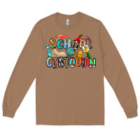 Toasted Coconut school custodian Long Sleeve Tee - Zillion Design Studio