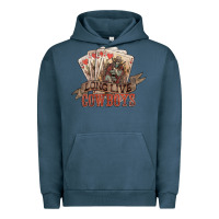 Pigment Midnight Navy long live cowboys cards Urban Hoodie - NancyCooperArtShop
