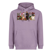Christmas Chihuahua Pitbull Pug Dachshund Heavyweight Hoodie | Teevron