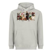 Moon Dust christmas chihuahua pitbull pug dachshund Heavyweight Hoodie - JahusDesignShop