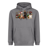 Storm christmas chihuahua pitbull pug dachshund Heavyweight Hoodie - JahusDesignShop