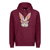 Burgundy hip hop Premium Hoodie - MaliasSmallBusiness