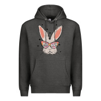 Charcoal Heather hip hop Premium Hoodie - MaliasSmallBusiness