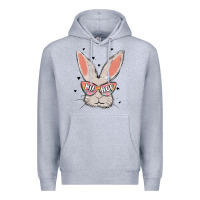 Heather Grey hip hop Premium Hoodie - MaliasSmallBusiness
