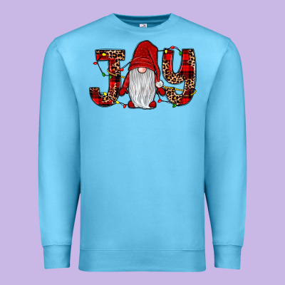 Joy Gnome Premium Sweatshirt Designed By Jahusdesignshop