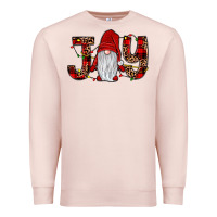 Pale Pink joy gnome Premium Sweatshirt - JahusDesignShop