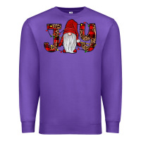 Purple joy gnome Premium Sweatshirt - JahusDesignShop