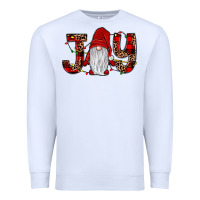White joy gnome Premium Sweatshirt - JahusDesignShop