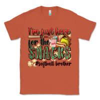 Copper i'm just here for the snacks #softball brother Classic Tee - Zillion Design Studio