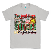 Moon Dust i'm just here for the snacks #softball brother Classic Tee - Zillion Design Studio