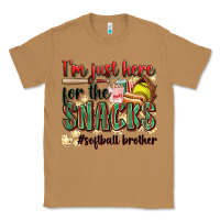 Toasted Coconut i'm just here for the snacks #softball brother Classic Tee - Zillion Design Studio