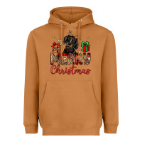 Meerkat merry christmas dachshund Heavyweight Hoodie - JahusDesignShop