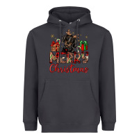 Smoke merry christmas dachshund Heavyweight Hoodie - JahusDesignShop