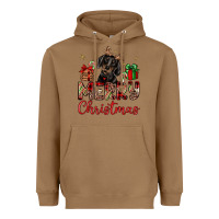 Toasted Coconut merry christmas dachshund Heavyweight Hoodie - JahusDesignShop
