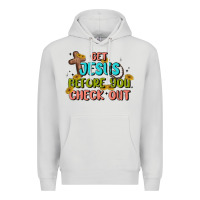 Dove Grey get jesus before you check out Premium Hoodie - MaliasSmallBusiness