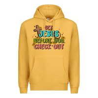 Mustard get jesus before you check out Premium Hoodie - MaliasSmallBusiness