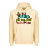 Pina Colada get jesus before you check out Premium Hoodie - MaliasSmallBusiness