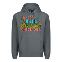 Rock get jesus before you check out Premium Hoodie - MaliasSmallBusiness