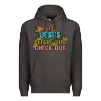 Smoke get jesus before you check out Premium Hoodie - MaliasSmallBusiness