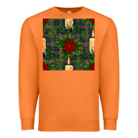 Carrot christmas candle and ornaments seamless pattern Premium Sweatshirt - BundleAndBundleShop