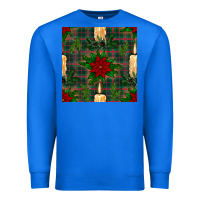 True Royal christmas candle and ornaments seamless pattern Premium Sweatshirt - BundleAndBundleShop