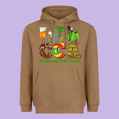 Cca  Countinuing Care Assistant Juneteenth Heavyweight Hoodie Designed By Adodesignshop