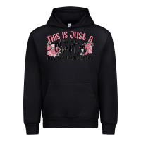 Black this is just a chapter not the whole story Urban Hoodie - MaliasSmallBusiness