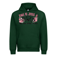 Forest Green this is just a chapter not the whole story Urban Hoodie - MaliasSmallBusiness