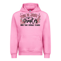 Fuchsia Pink this is just a chapter not the whole story Urban Hoodie - MaliasSmallBusiness