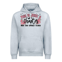 Heather Grey this is just a chapter not the whole story Urban Hoodie - MaliasSmallBusiness