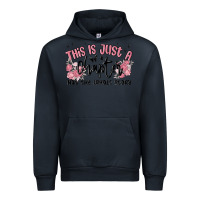 Navy this is just a chapter not the whole story Urban Hoodie - MaliasSmallBusiness