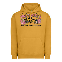 Pigment Peanut Butter this is just a chapter not the whole story Urban Hoodie - MaliasSmallBusiness