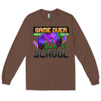 Chestnut game over back to school Long Sleeve Tee - Zillion Design Studio