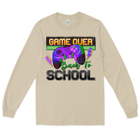 Mushroom game over back to school Long Sleeve Tee - Zillion Design Studio