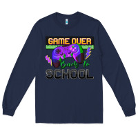 Navy game over back to school Long Sleeve Tee - Zillion Design Studio