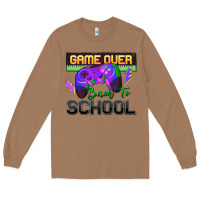 Toasted Coconut game over back to school Long Sleeve Tee - Zillion Design Studio