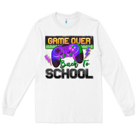 White game over back to school Long Sleeve Tee - Zillion Design Studio