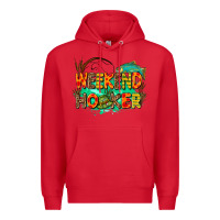 Red weekend hooker Premium Hoodie - AdoDesignShop