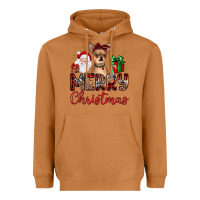 Meerkat merry christmas chihuahua Heavyweight Hoodie - JahusDesignShop