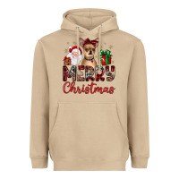 Mushroom merry christmas chihuahua Heavyweight Hoodie - JahusDesignShop