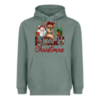 Sage merry christmas chihuahua Heavyweight Hoodie - JahusDesignShop